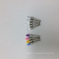 Latch style tapered prophy brush dental brush